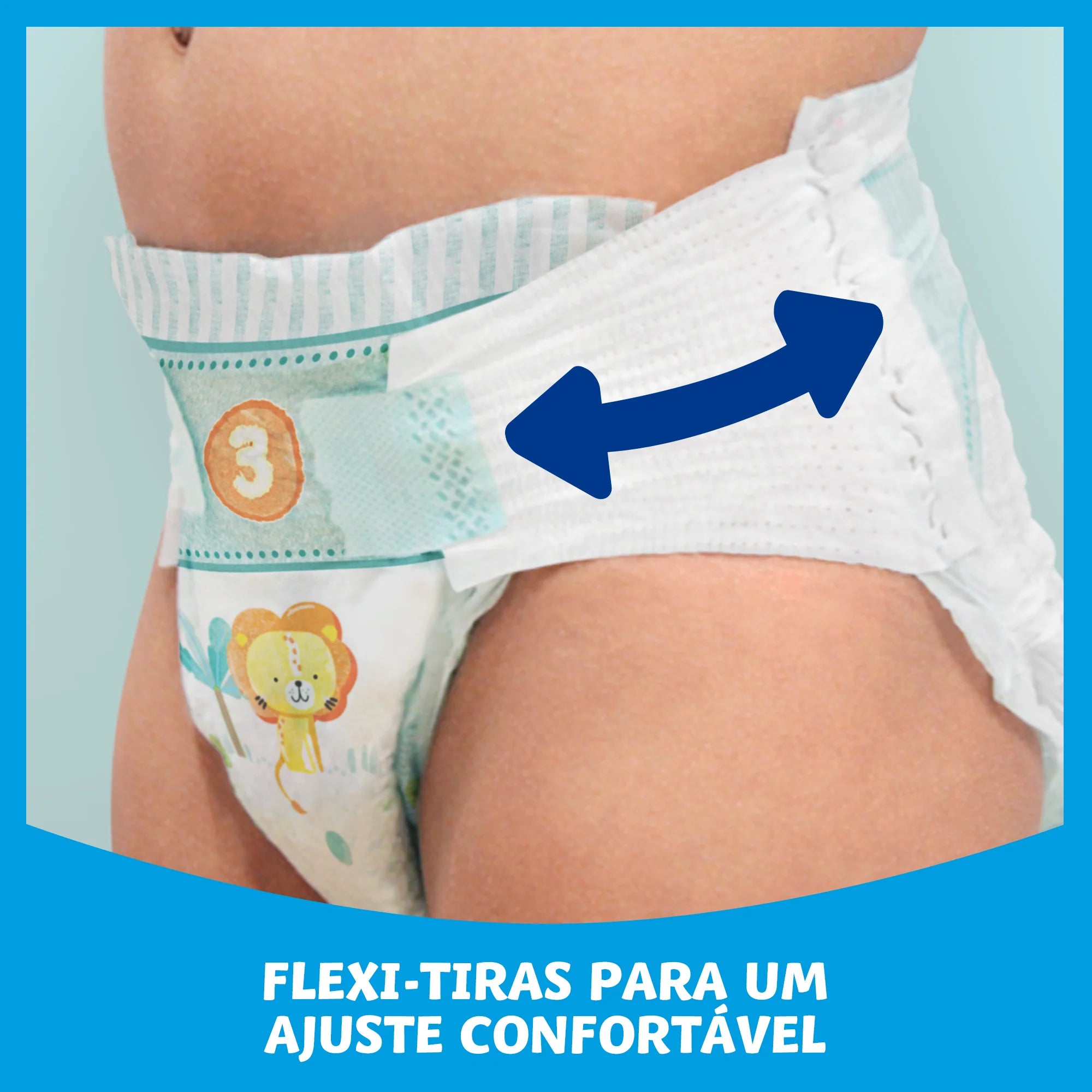 Fraldas Dodot Bebé Seco Extra Absorção T3 - 7-11Kg - 66un