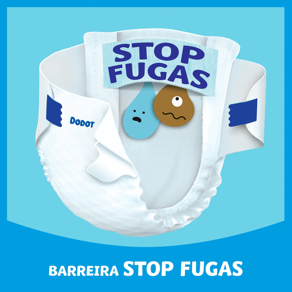Fraldas Dodot Bebé Seco Extra Absorção T3 - 7-11Kg - 66un