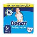 Fraldas Dodot com ajuste confortável ao corpo do bebé
