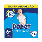 Fraldas Dodot com ajuste confortável ao corpo do bebé