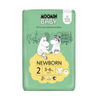 Fraldas de Bebé MOOMIN BABY T2 - 56 un | 3-6Kg