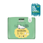 Fraldas de Bebé MOOMIN BABY T1 - 25 un | 2-5Kg