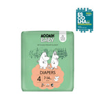 Fraldas de Bebé MOOMIN BABY T4 - 42 un | 7-14Kg