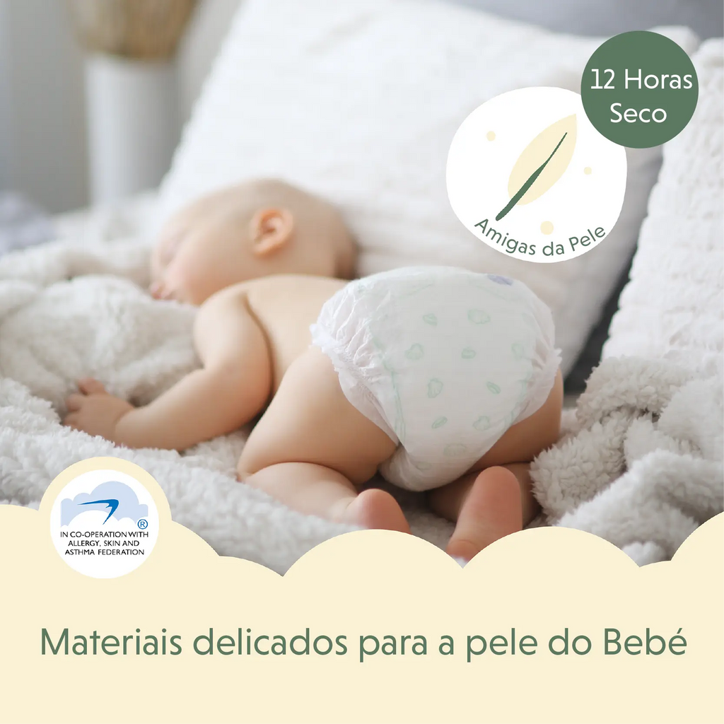 Fraldas de Bebé MOOMIN BABY T6 - 34 un | 12-24Kg