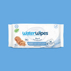Toalhitas WaterWipes Sensitive+ - Toalhitas de Limpeza Bio | 9x60 - 540unidades