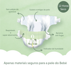Fraldas de Bebé MOOMIN BABY T3 - 48 un | 5-8Kg